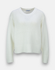 Boxy sweater made of pure cashmere