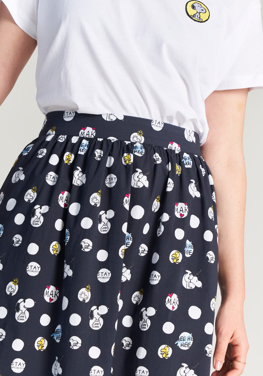 Snoopy Polka Dot Skirt
