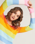 Kaschmirpullover Rainbow