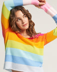 Kaschmirpullover Rainbow