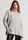 Greiger Boxy Pullover mit Rollkragen