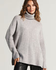 Greiger Boxy Pullover mit Rollkragen