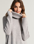 Greiger Boxy Pullover mit Rollkragen