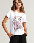 T-shirt Tom &amp; Jerry Amis Pour Toujours