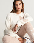 Kombi Set aus Teddyfleece Pullover + Hose