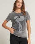 T-shirt Snoopy avec strass