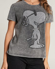 T-shirt Snoopy avec strass