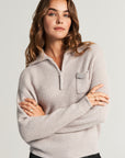 Greiger sweater with zipper