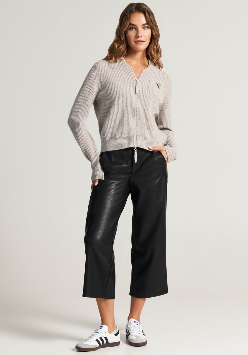 Greiger sweater with zipper