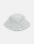 Weisser Bucket Hat aus Fellimitat