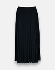 Black pleated skirt