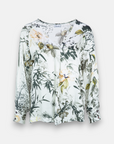 Bluse mit Naturprint