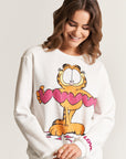 Sweatshirt Garfield Hearts