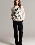 Kuscheliger Snoopy Strickpullover