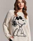 Kuscheliger Snoopy Strickpullover