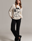 Kuscheliger Snoopy Strickpullover