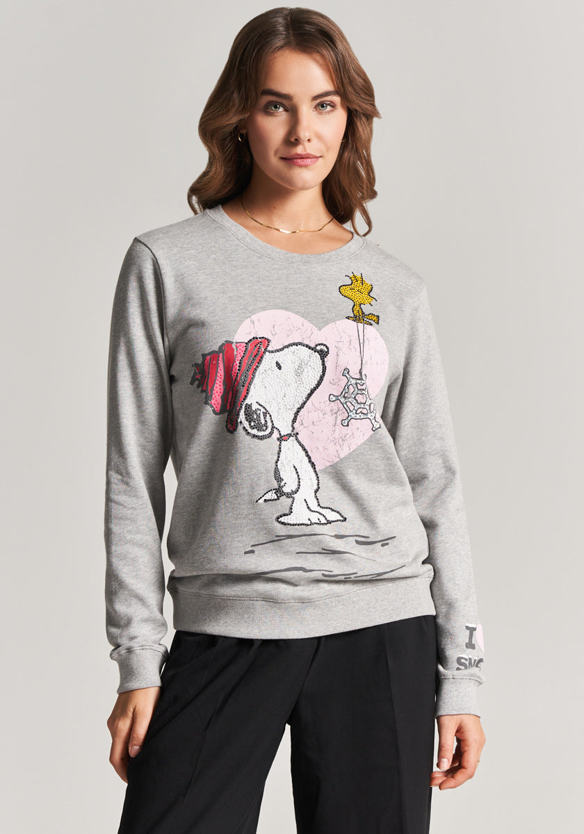 Snoopy Sweatshirt I love Snow