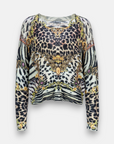 Pullover mit Wild Animalprint