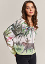 V-neck sweater Wild Jungle