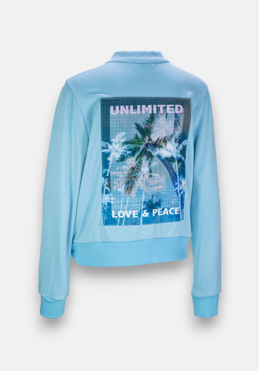 Love &amp;amp; Peace sweat jacket