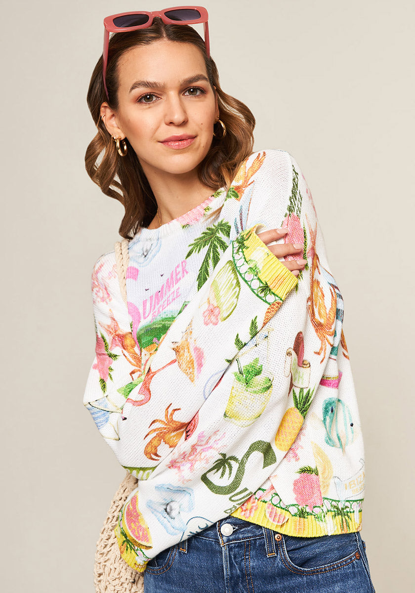 Summer Breeze cotton sweater