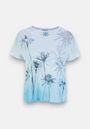 T-shirt bleu oversize Miami Palms