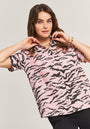 Tiger shirt blouse