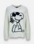 Kuscheliger Snoopy Strickpullover