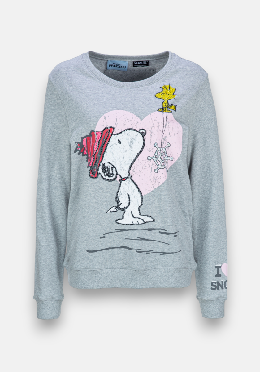 Snoopy Sweatshirt I love Snow