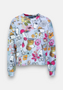 Blaues Sweatshirt Fall Snoopy