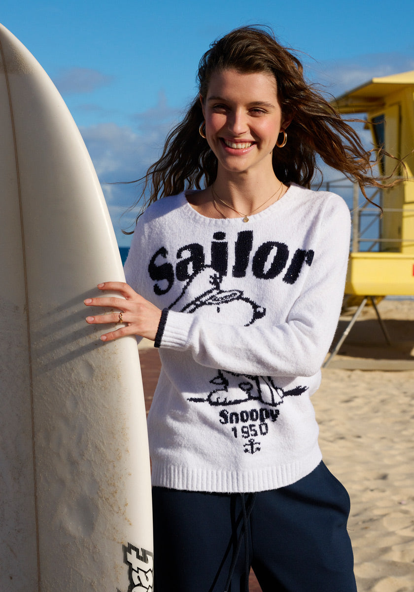 Pullover Snoopy Sailor