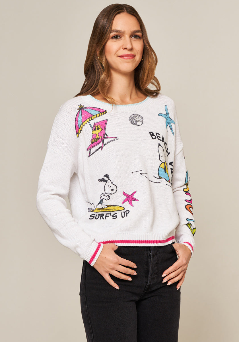 Pullover Snoopy Beach Vibes