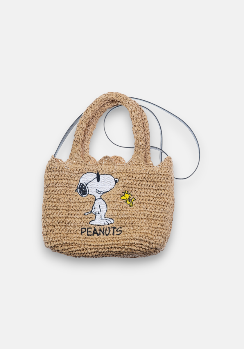 Kleine Strandtasche Snoopy