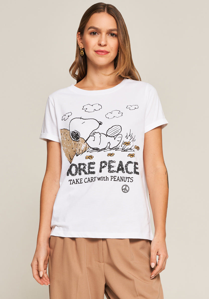 T-Shirt Snoopy More Peace